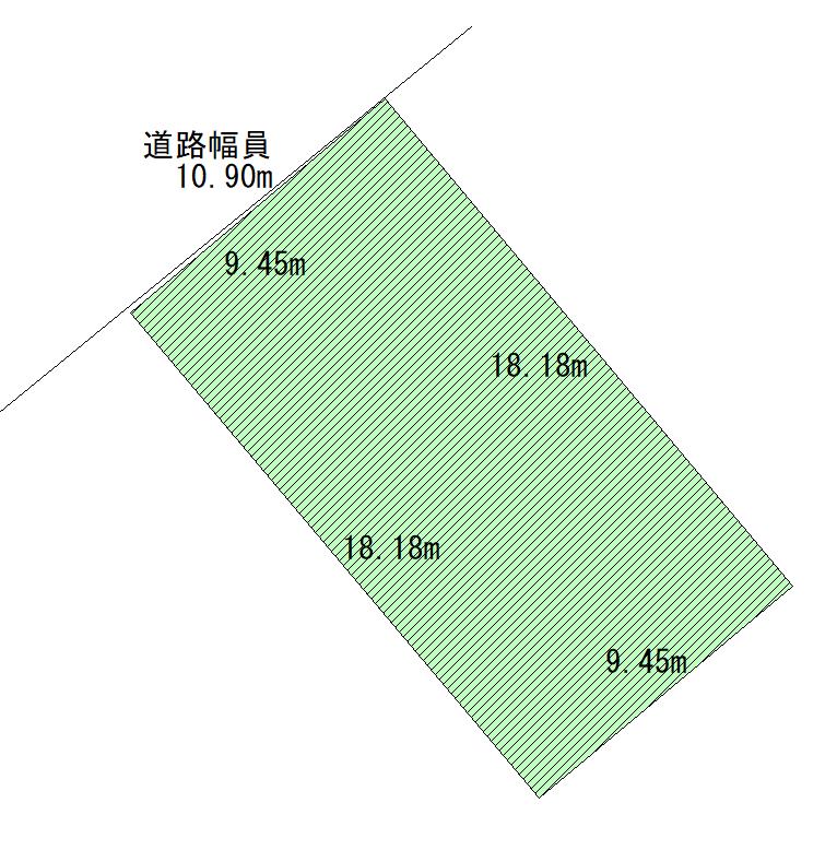 帯広市西16条南6丁目　売土地 間取り