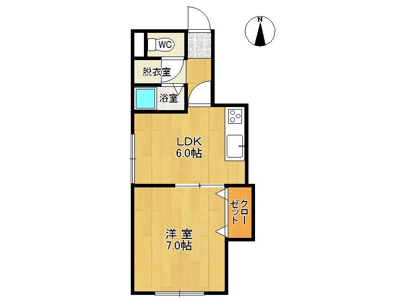 売共同住宅（２棟） 間取り