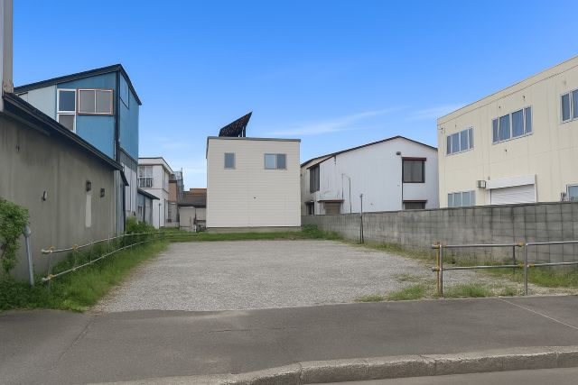 東２条南１７丁目【若葉通沿い！敷地約８０坪の土地！】 外観