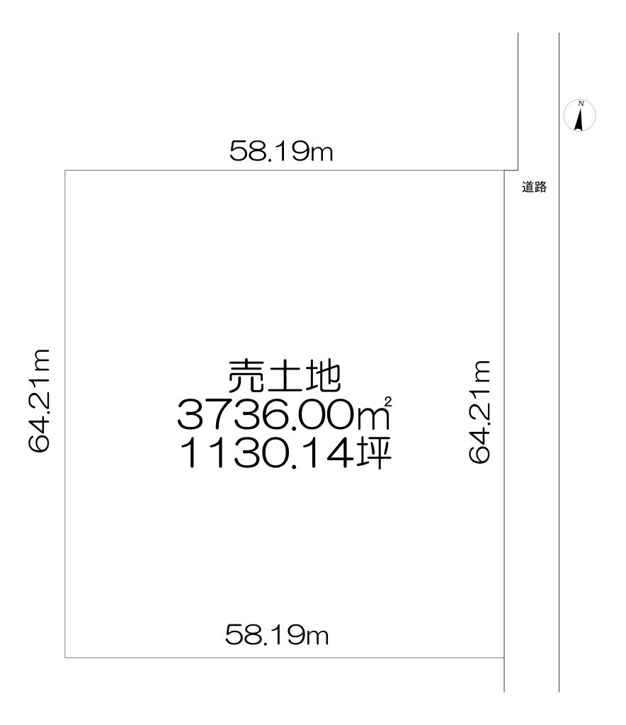 【価格改定】　売土地　西１７条南６丁目 間取り