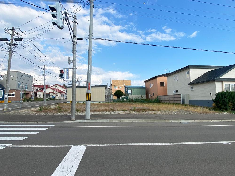 【売土地】北西角地 約101坪 池田町字西1条5丁目 内観