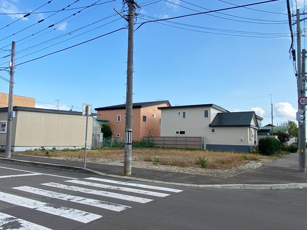 【売土地】北西角地 約101坪 池田町字西1条5丁目 内観