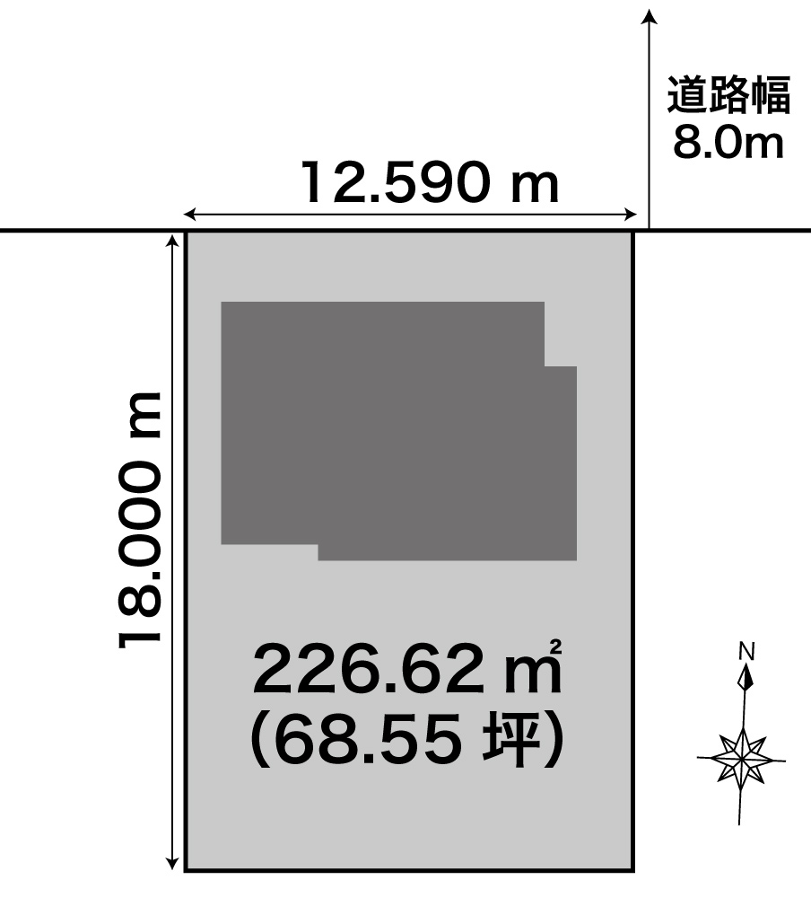 白人小区域　札内青葉町 4SLDK中古住宅 内観