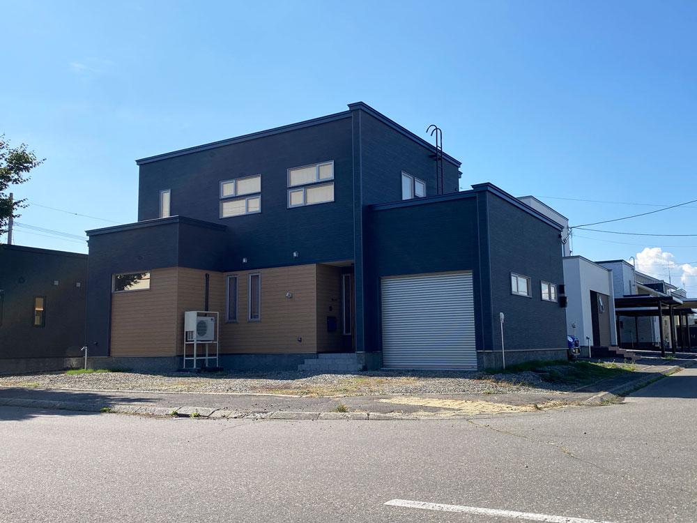 森の里小区域　北東角地　築浅住宅　西21条南4丁目　土屋ホーム様施工 外観