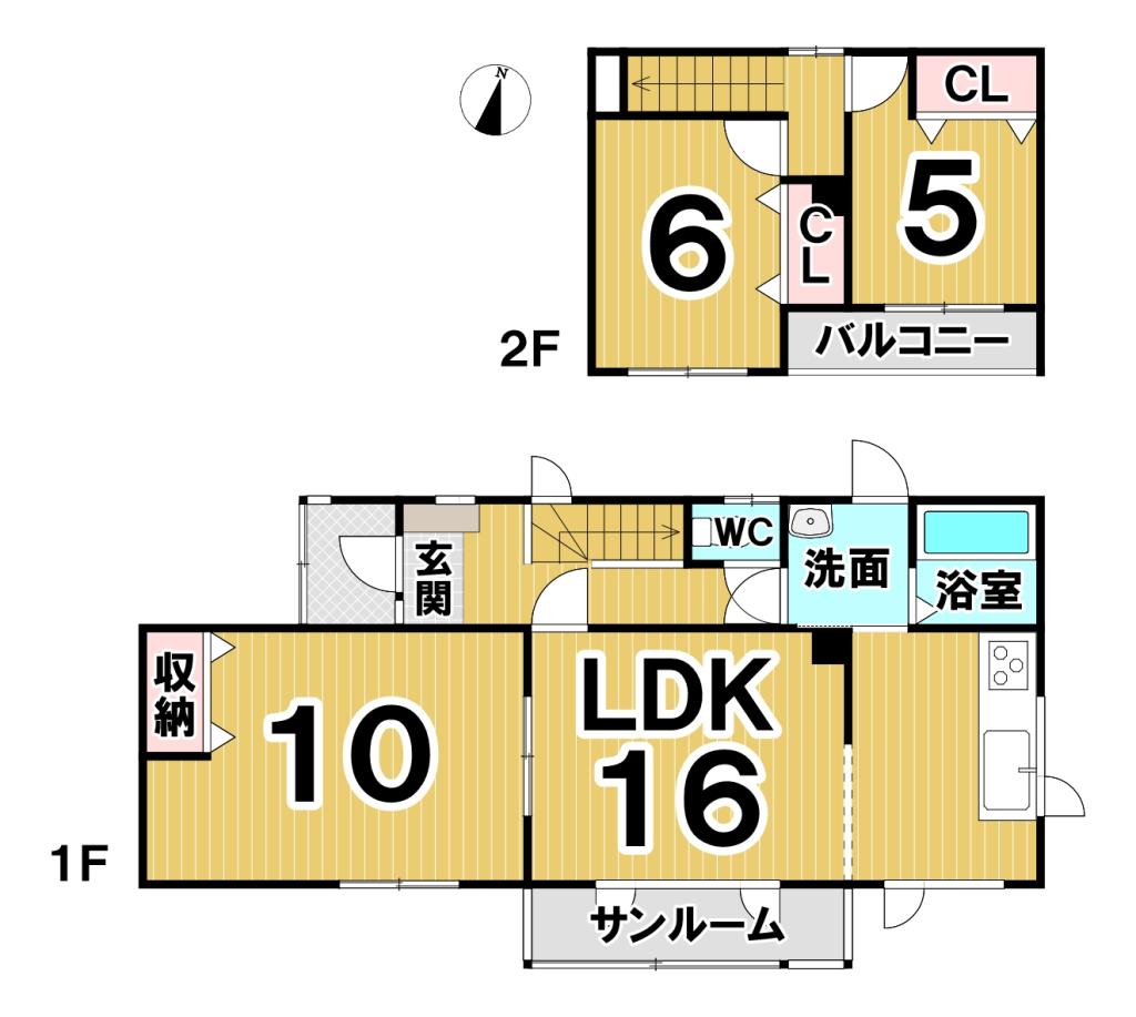 【写真追加】西１９条南４丁目　リフォーム住宅 間取り
