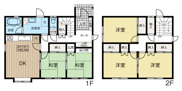 西17条南3丁目　一戸建て 間取り