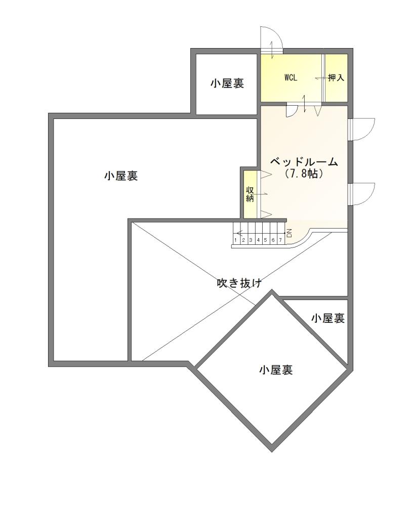 帯広市西13条北5丁目　解放感あるデザイナーズ住宅♪ 内観