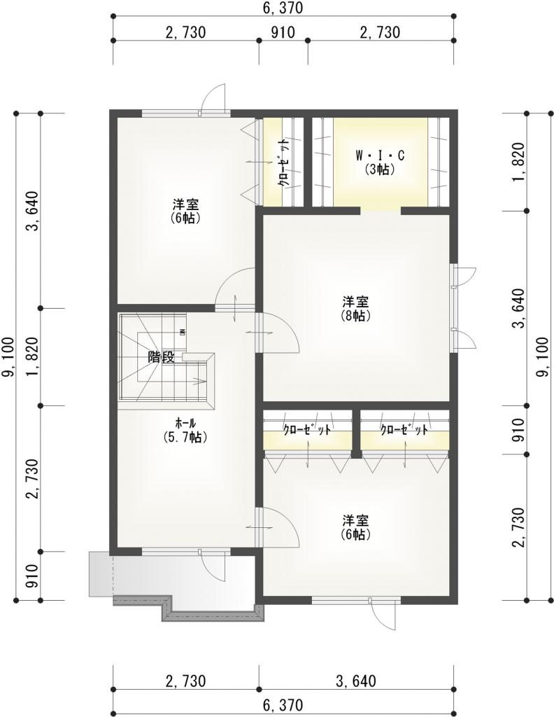 【公開+販売中】西15南32B　新築住宅 内観