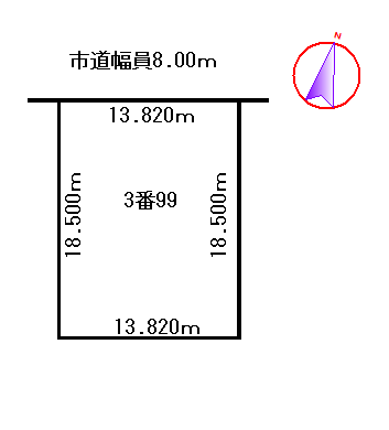 【売土地・建物現状引渡し】帯広市西21条南2丁目 間取り
