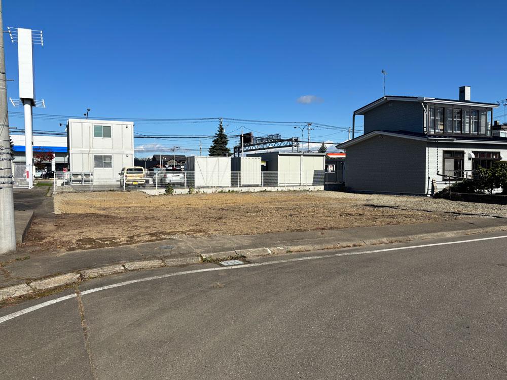 【仲介手数料無料】【売土地】南向き 2筆計約109坪 フクハラすぐそば 幕別町札内青葉町 外観