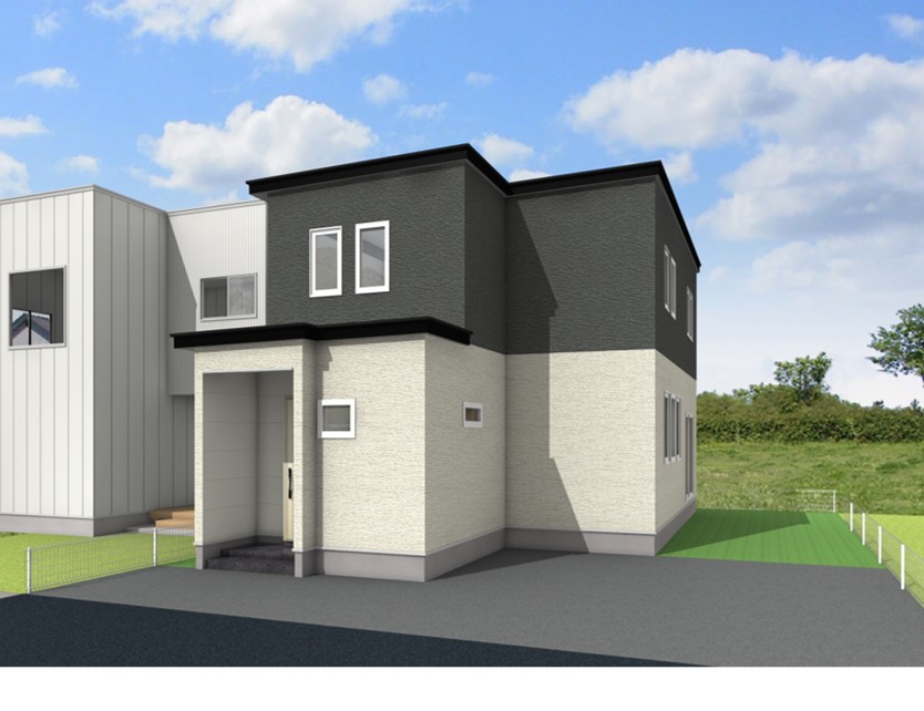 【予約受付中】西3南18　新築住宅 外観
