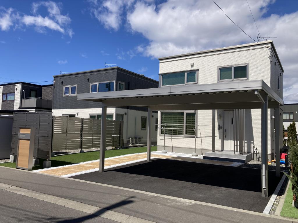 【価格改定！】南向き 4SLDK 中古住宅 西3条南36丁目 外観