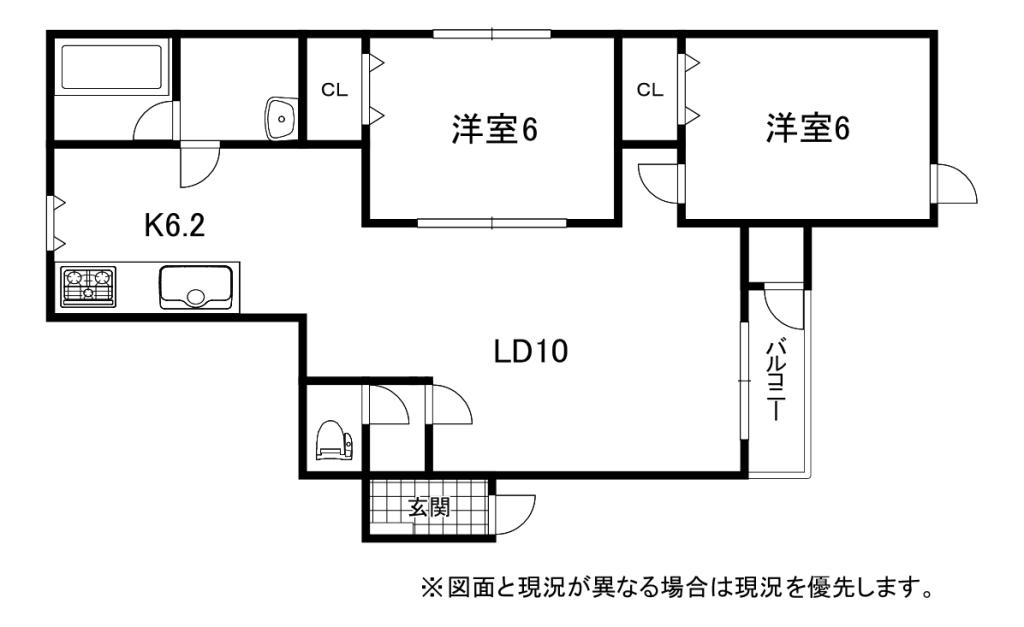 グランドール南町　アパート1棟売り 内観