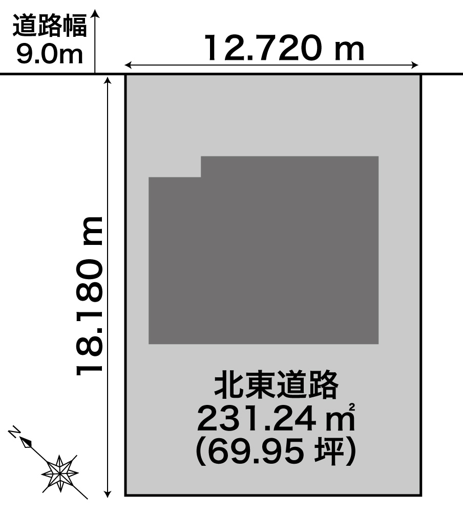 自然豊かな住宅地　南の森西9丁目　5SLDK 中古住宅　車庫・地下有り 内観