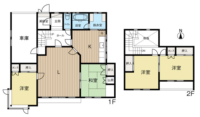 【戸建】帯広市西21条南2丁目3番地99 間取り