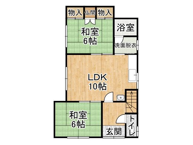 足寄町旭町１丁目【新オーナー様募集！足寄町の収益物件！】 間取り