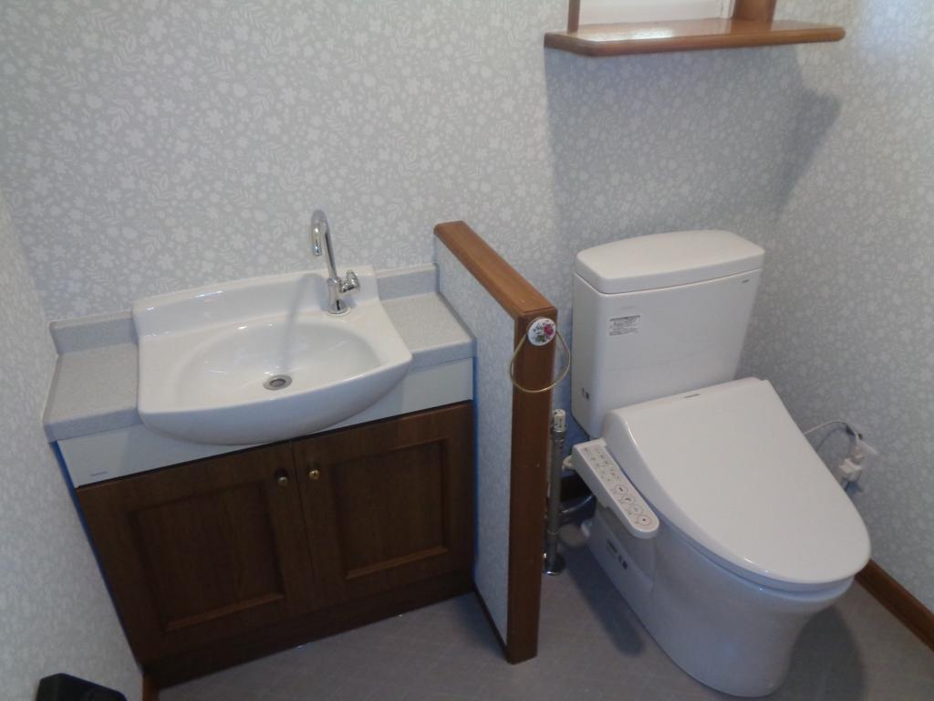 札内青葉町　南道路付の内装リフォーム住宅 内観