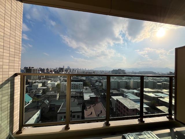 札幌　アルビオ・ガーデン北31条11階　最上階未入居マンション 内観