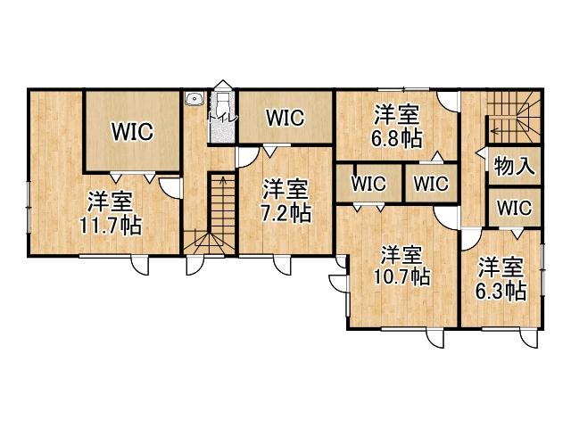 西１６条南４丁目【８ＬＤＫの中古住宅！二世帯住宅です♪】 内観