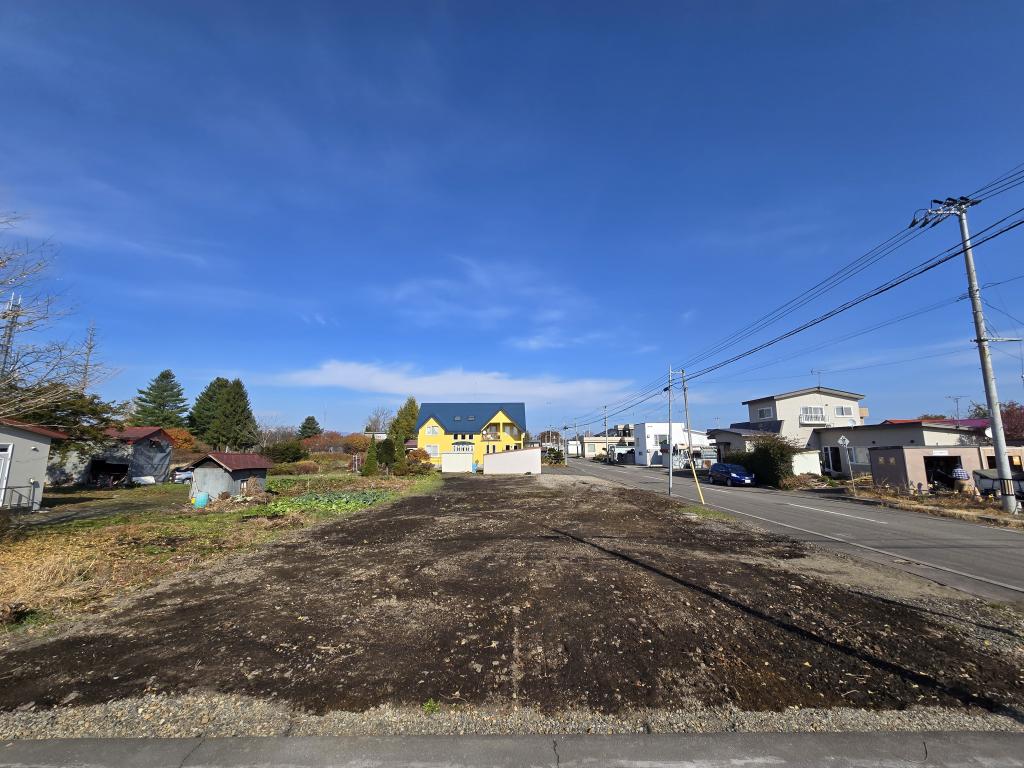 中士幌市街地 新築用地に絶好の南東角１５０坪 内観