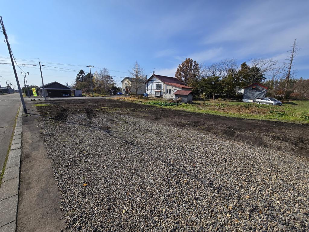 中士幌市街地 新築用地に絶好の南東角１５０坪 内観