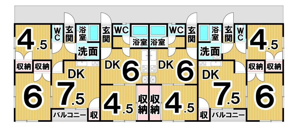 フォーレストハイツ 間取り