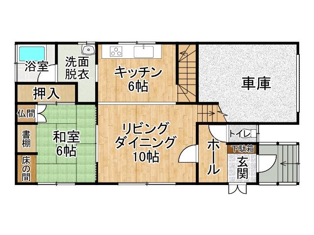 西16条北2丁目【北エリアにリフォーム向き物件が登場！】 間取り