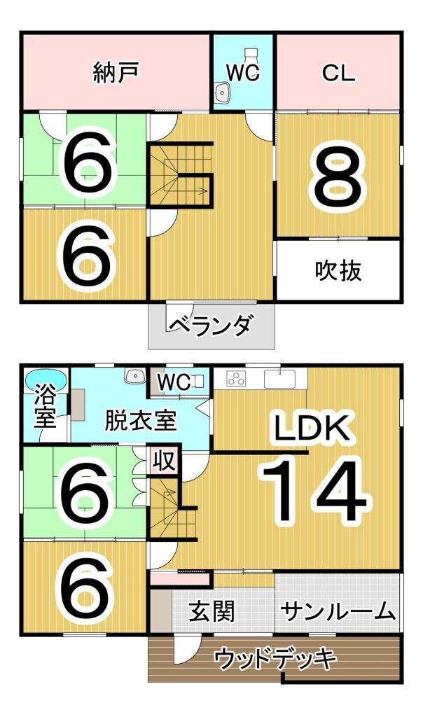 ※商談中※芽室町西２条　中古戸建 間取り