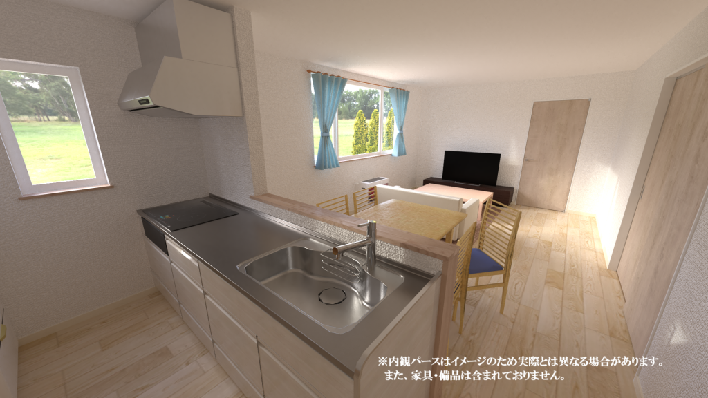 西11南34＿新築住宅 内観