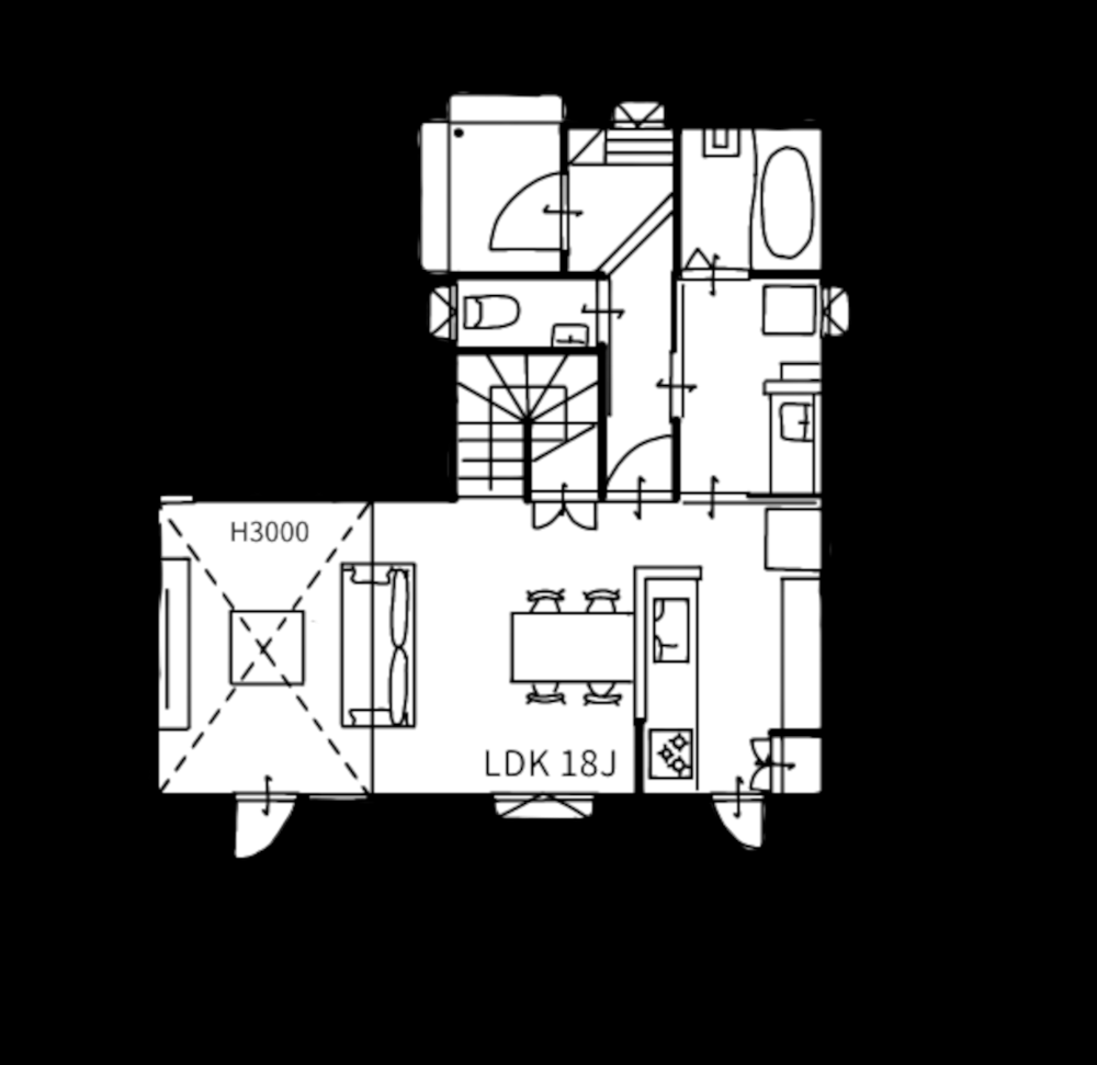帯広緑ヶ丘｜分譲モデル｜西１３条南１７丁目 内観
