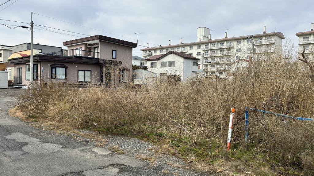 帯広市西15条南31丁目売土地 角地 【商談中】 外観