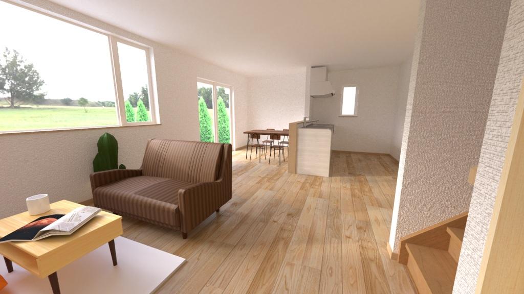 帯広市西18条南1丁目　新築戸建 内観