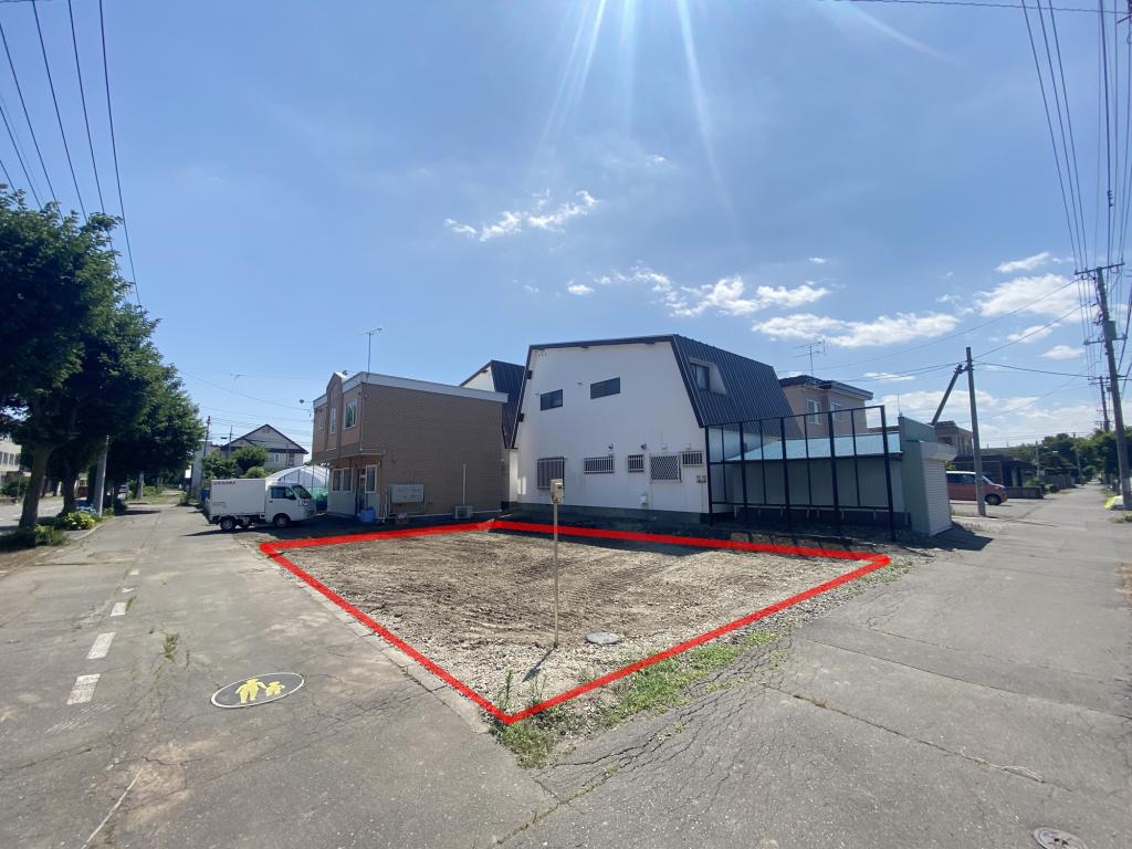 【北西角地・人気東エリア】東4南7　売土地