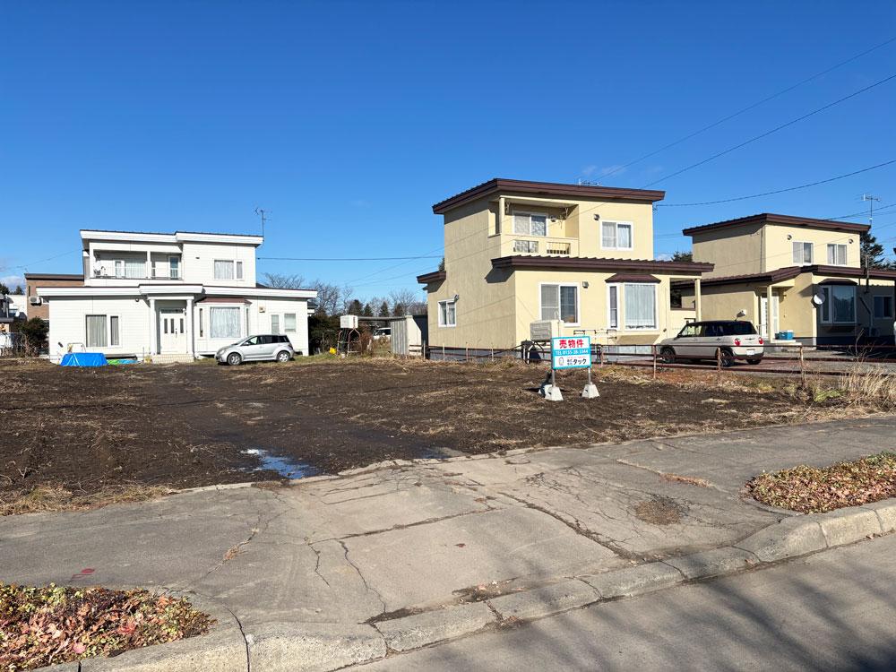 【仲介手数料無料】【売土地】南向き 約90坪 幕別町札内桜町　② 内観