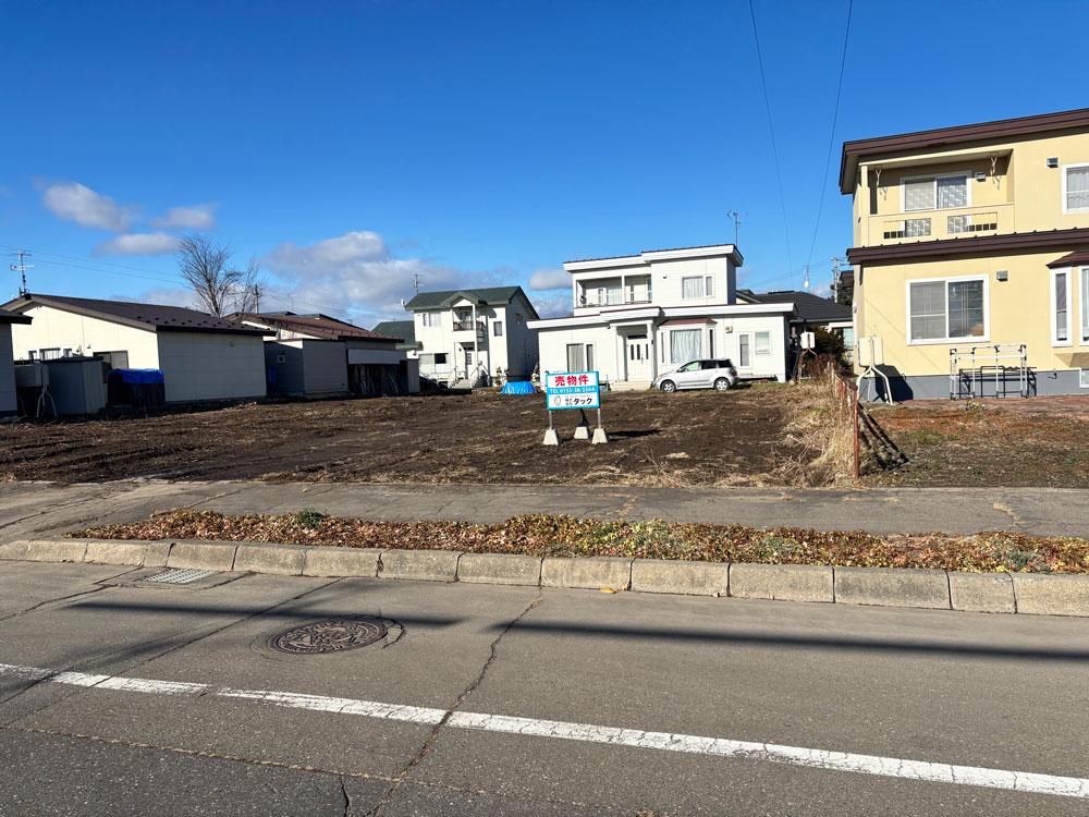 【仲介手数料無料】【売土地】南向き 約90坪 幕別町札内桜町　② 内観