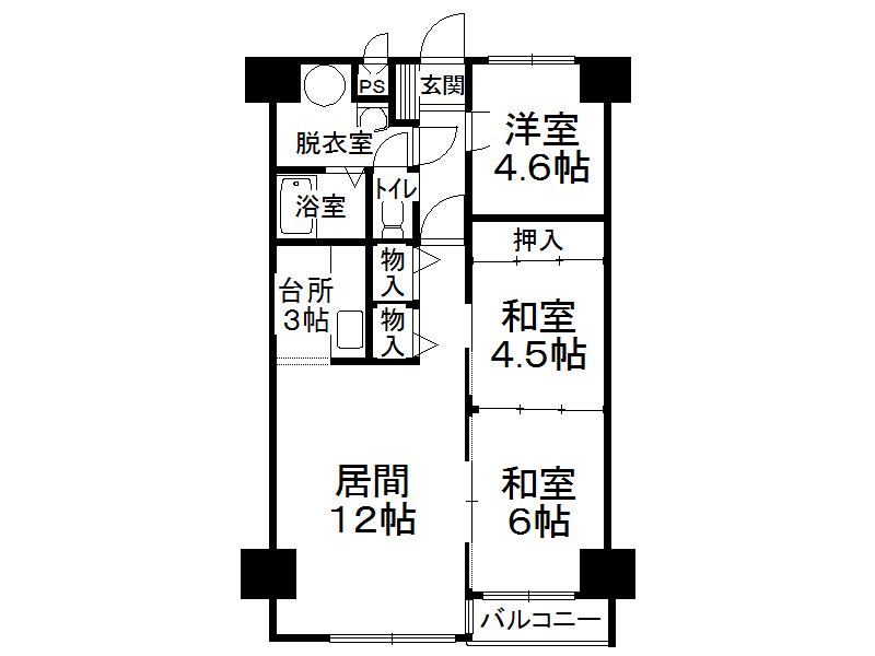 ※価格改定！　西9条の区分所有収益物件！ 間取り