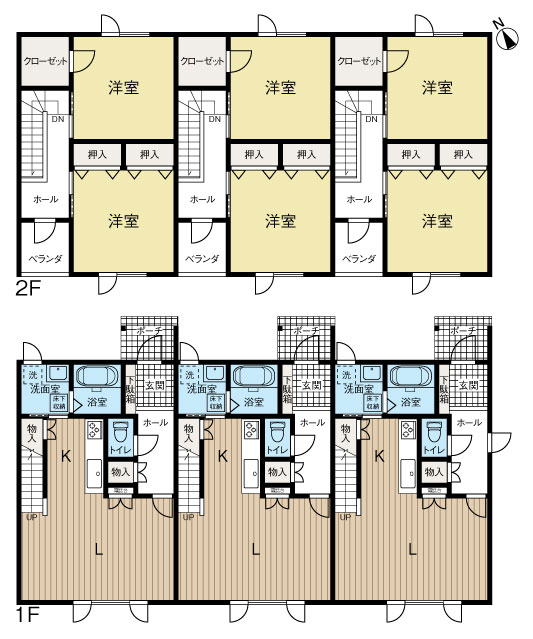 メゾンビバA・メゾンビバB 内観