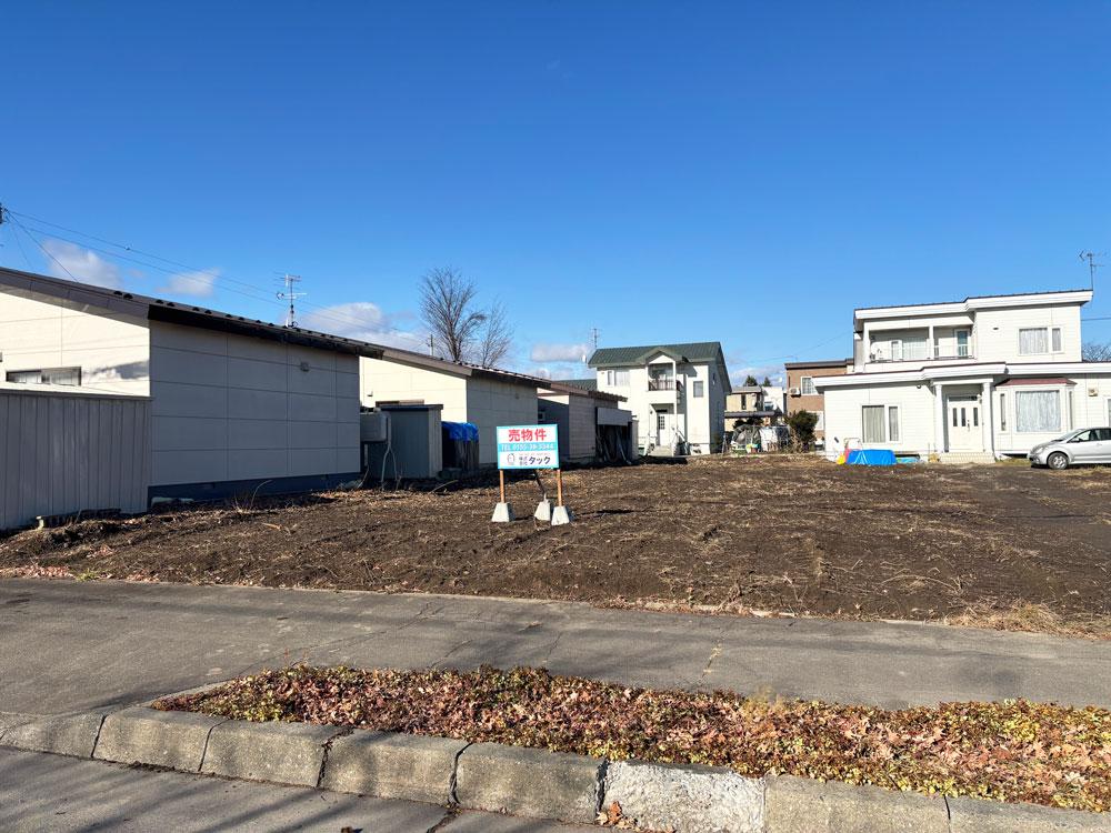 【仲介手数料無料】【売土地】南向き 約90坪 幕別町札内桜町　①