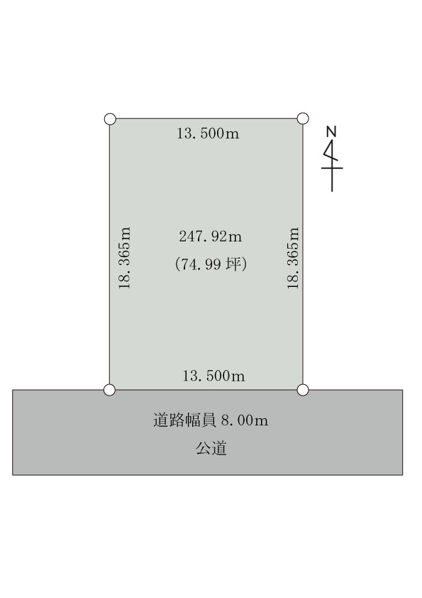 【南道路付・74.99坪】芽室町東7条7丁目 間取り