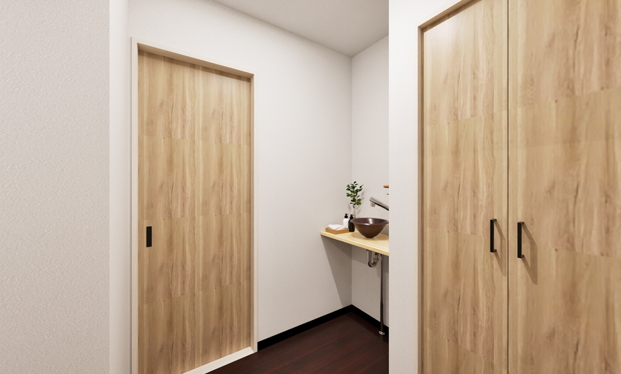 《Spinny-スピニー-》音更町南鈴蘭モデルハウス【太陽光7.92kw搭載・家具付き‼】 内観