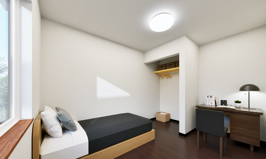 《Spinny-スピニー-》音更町南鈴蘭モデルハウス【太陽光7.92kw搭載・家具付き‼】 内観