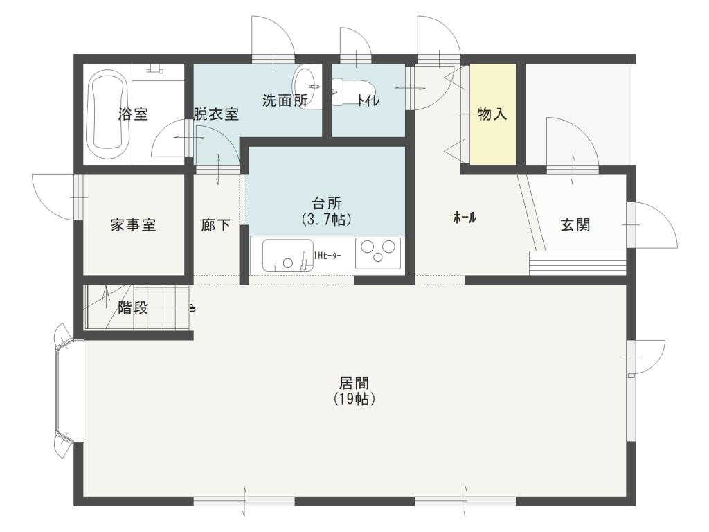 士幌　中古住宅 間取り