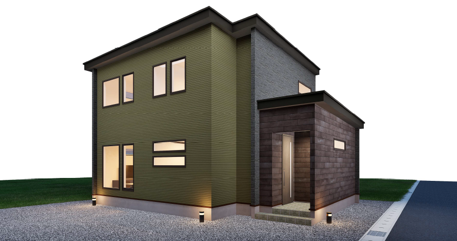 《yomogi--  ｰヨモギｰ》帯広市西9条南19丁目モデルハウス【太陽光7.92kw搭載・家具付き‼】 内観