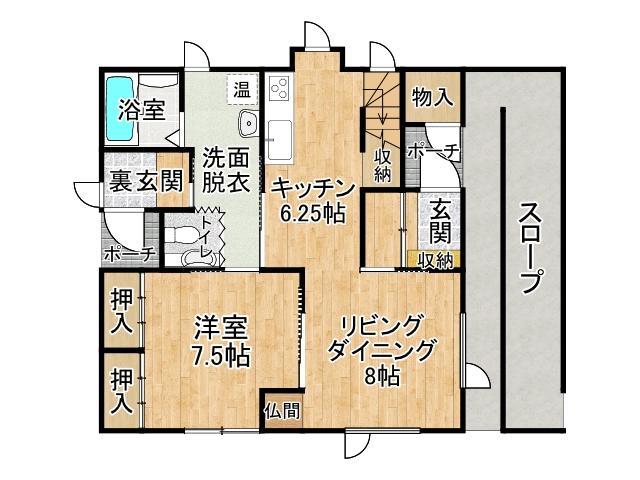 清水町御影東１条南【自社物件のため仲介手数料無料！】 間取り