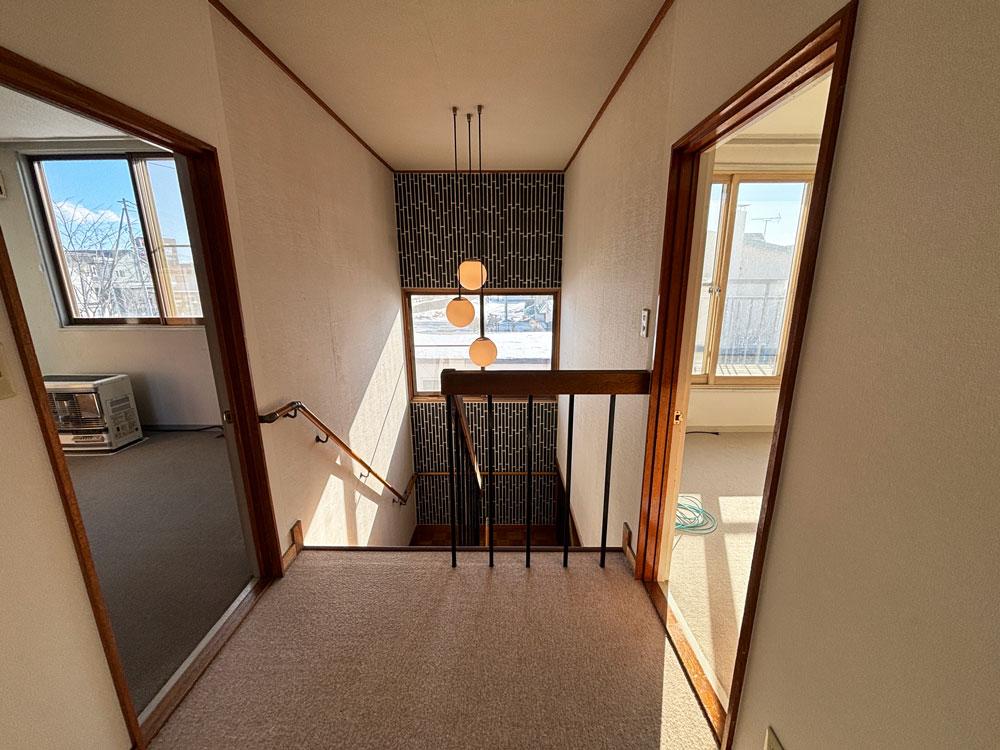 下音更小学校に近い 5LDK中古住宅 北東角地 木野西通11丁目 内観