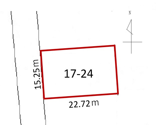 音更町柳町北区17番24　売土地（約104.66坪）建築条件なし 間取り
