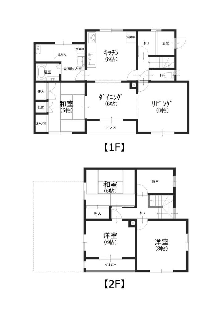 音更町駒場南二条通3番地17 間取り