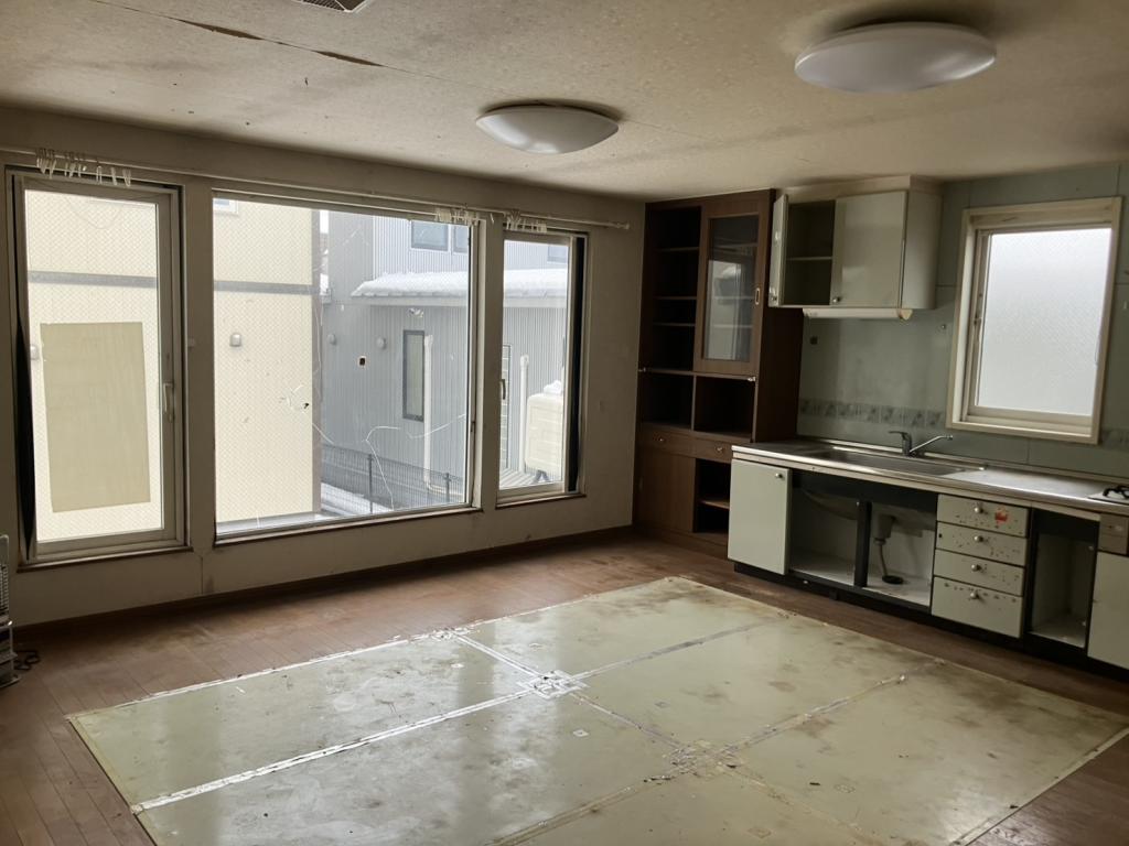 店舗併用中古住宅　帯広市西9条南2丁目 内観