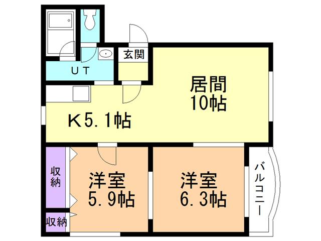 サンボナールゆとり野 間取り