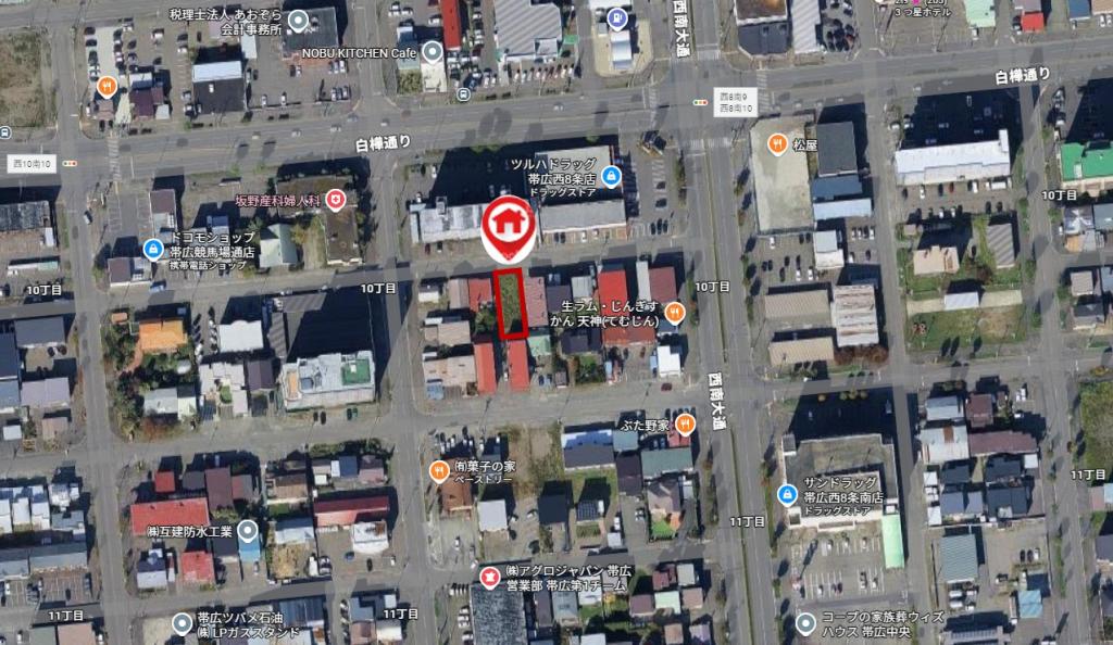 帯広市西9条南10丁目　売土地 内観